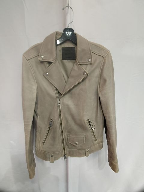 ALL SAINTS Indy Biker Leather JACKET, XS