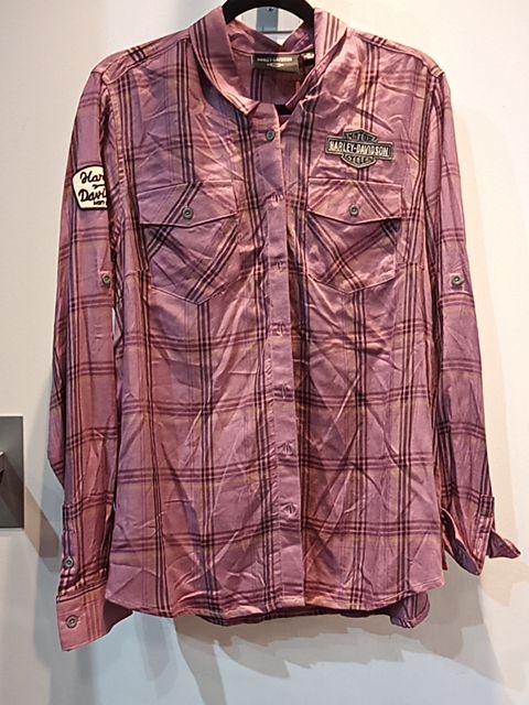 HARLEY DAVIDSON Button-Up Textile SHIRT, LRG