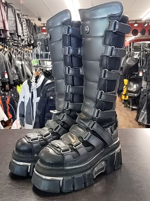 NEW ROCK Platform Boot Leather FOOTWEAR, 37