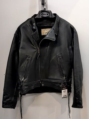 LEATHERS BY LINDA Custom Riding Leather JACKET, LRG