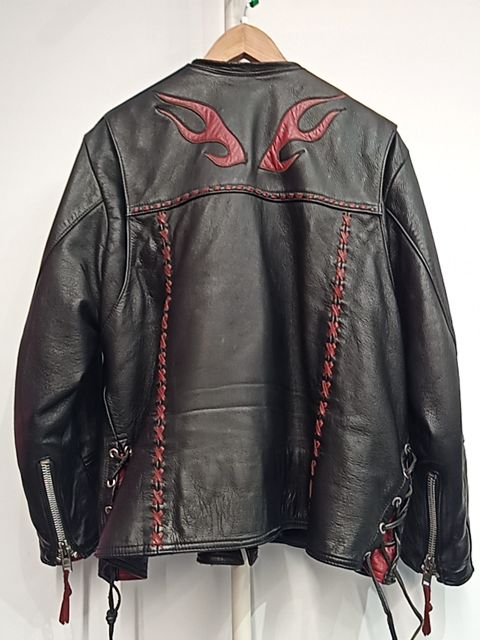 LEATHERS BY LINDA Custom Leather JACKET, XXL