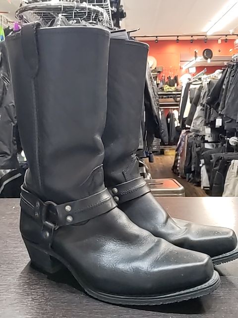 UNBRANDED Harness Boots Leather FOOTWEAR, 44