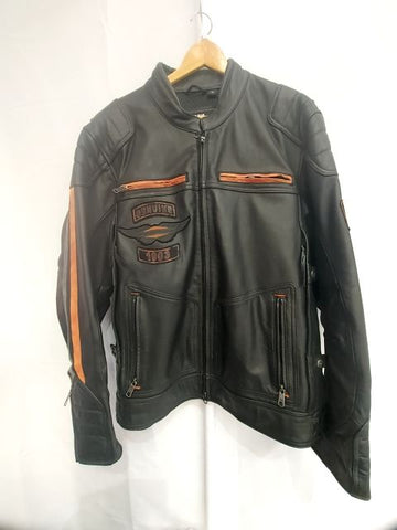HARLEY DAVIDSON Café Racer + Leather JACKET, XL
