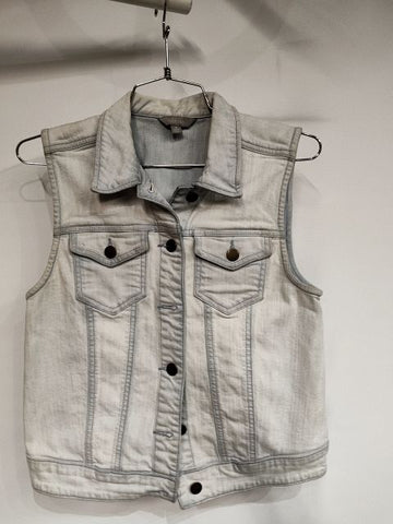 RUBBISH Trucker Denim VEST, MED