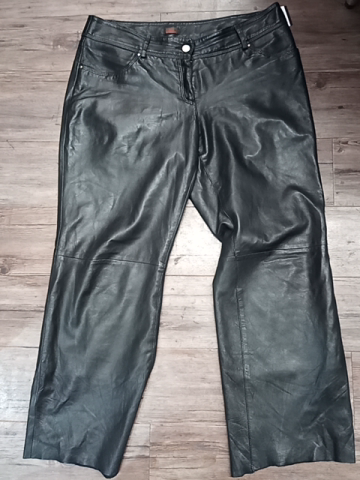 DANIER Jean Style Leather PANTS, 36