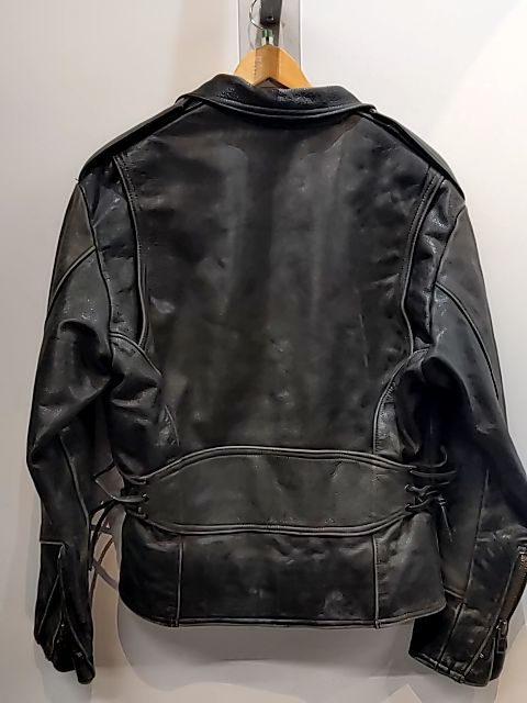 LEATHERS BY LINDA Custom Riding Leather JACKET, XL