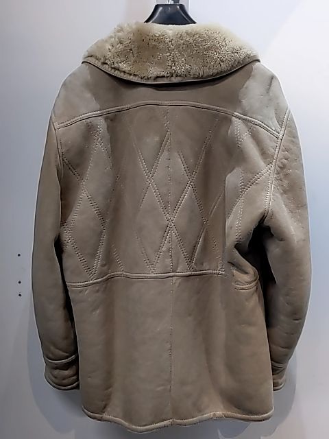 BALLY Shearling Leather COAT, LRG