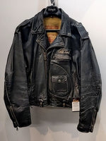 OLD TIMES Biker Classic+ Leather JACKET, LRG