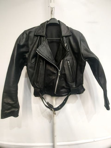 MACK'S LEATHERS Classic Riding Leather JACKET, SM