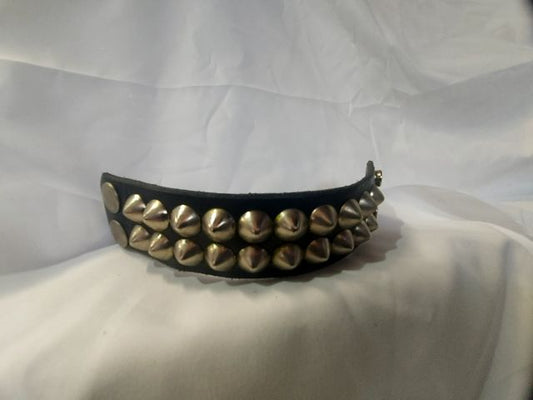 MACK'S LEATHERS Studded Wristband Leather ACCESSORY, 6.00