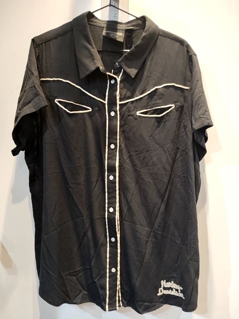 HARLEY DAVIDSON Button-Up Textile SHIRT, 2XL