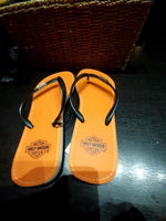 HARLEY DAVIDSON Thong Sandals Textile FOOTWEAR, 38
