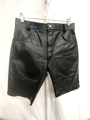 MACK'S LEATHERS Bar Leather SHORTS, 30