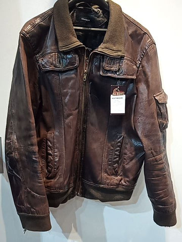 MATINIQUE Bomber Leather JACKET, XL