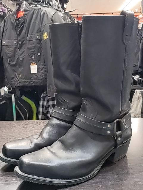 UNBRANDED Harness Boots Leather FOOTWEAR, 44