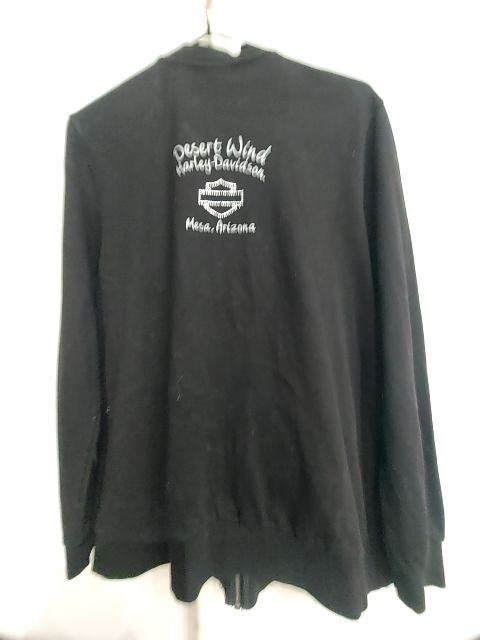 HARLEY DAVIDSON Longsleeve Full Zip Textile SHIRT, MED