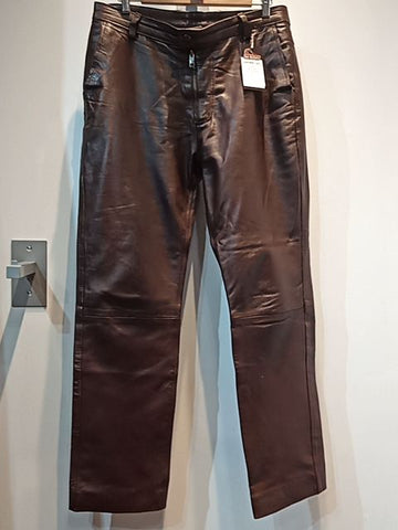 LEATHER CULT Custom Leather PANTS, 32