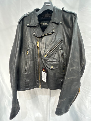 WILSON'S Vintage Moto Leather JACKET, LRG