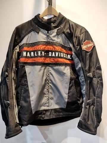 HARLEY DAVIDSON Convertible Textile JACKET, MED