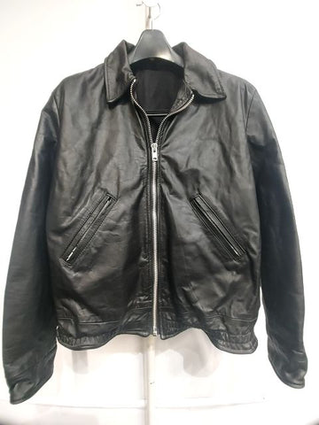 MACK'S LEATHERS Classic Riding Leather JACKET, MED