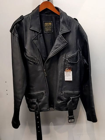 CABLE CAR Biker Classic+ Leather JACKET, LRG