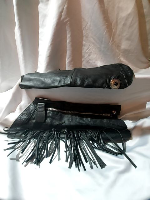 OPEN ROAD Half Chap / Boot Spats Leather ACCESSORY, SM/MD