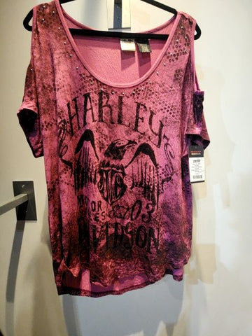 HARLEY DAVIDSON T Shirt Textile SHIRT, XL