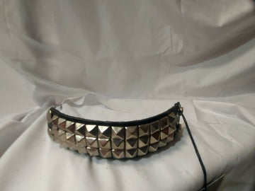 MACK'S LEATHERS Studded Wristband Leather ACCESSORY, XS