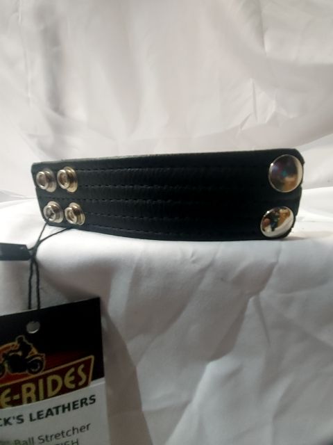 MACK'S LEATHERS 1 1/2" Ball Stretcher Leather FETISH