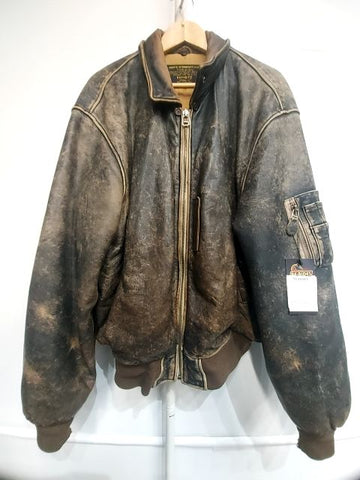 SCHOTT B-15A Leather JACKET, XXL