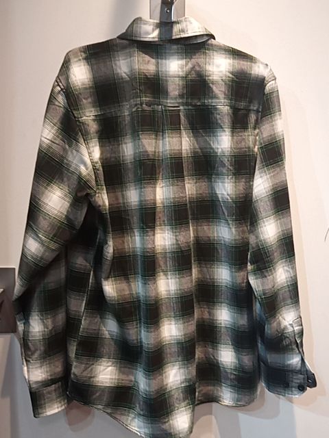DIXXON FLANNEL COMPANY Plaid Textile SHIRT, LRG