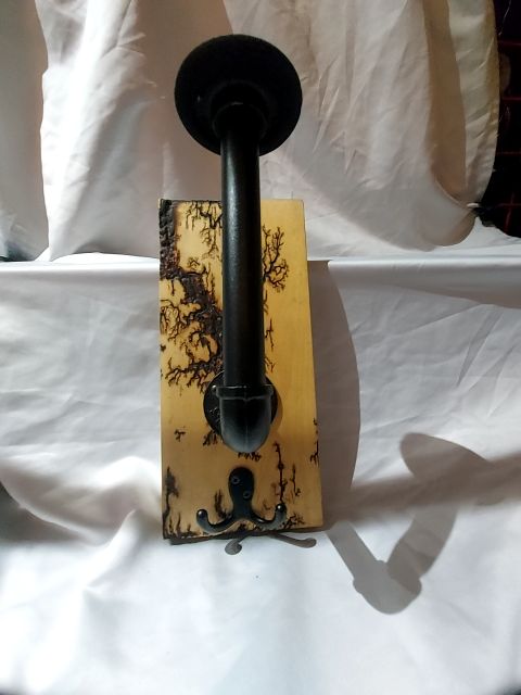 UNBRANDED Handmade Helmet Hanger Mixed Material BIKE BIT