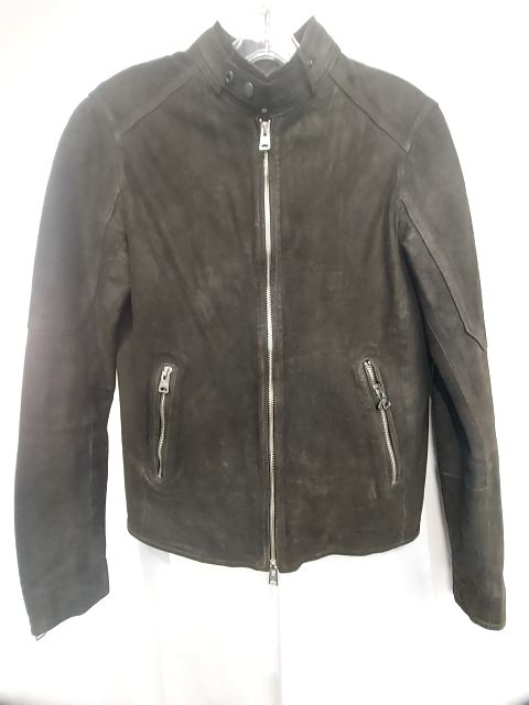 ALL SAINTS Cora Leather JACKET, XS