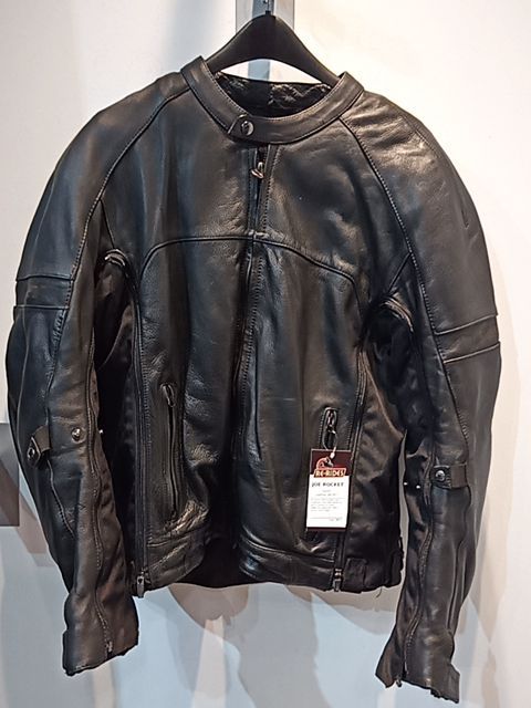 JOE ROCKET Riding Leather JACKET, MED