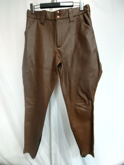NORTHBOUND LEATHER Jodhpur-Style Leather PANTS, 36