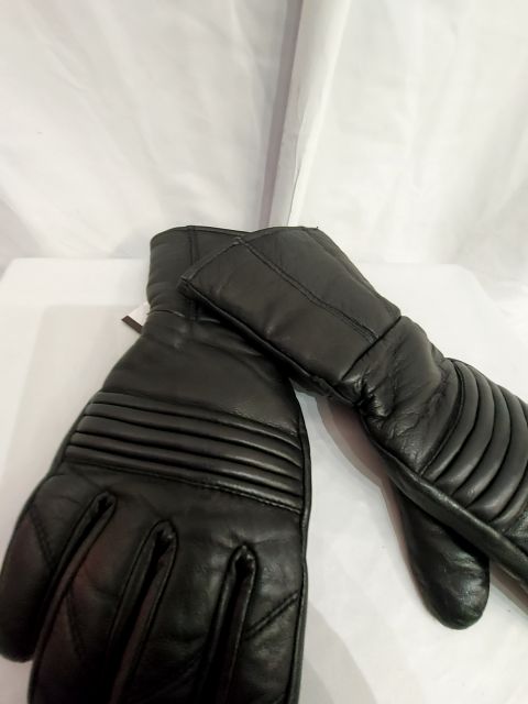 UNBRANDED Winter Riding Leather GLOVES, XXS