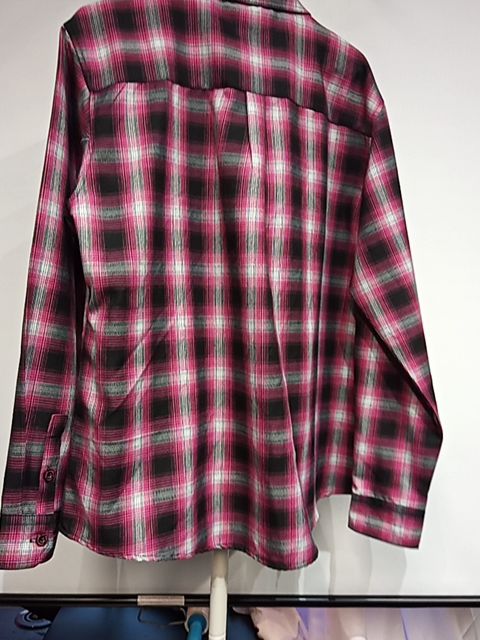 DIXXON Longsleeve Button Up Textile SHIRT, XXL