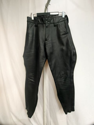 NORTHBOUND LEATHER Police Jodhpur Leather PANTS, 32