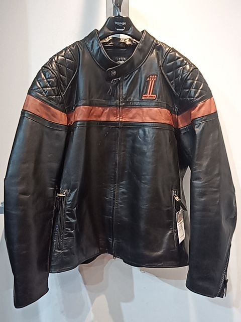HARLEY DAVIDSON Cafe Racer Leather JACKET, XXL