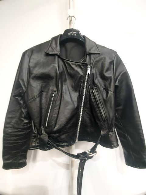 MACK'S LEATHERS Classic Riding Leather JACKET, SM