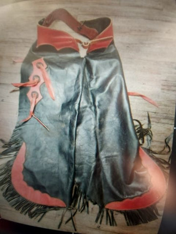 CUSTOM Western Leather CHAPS, 24