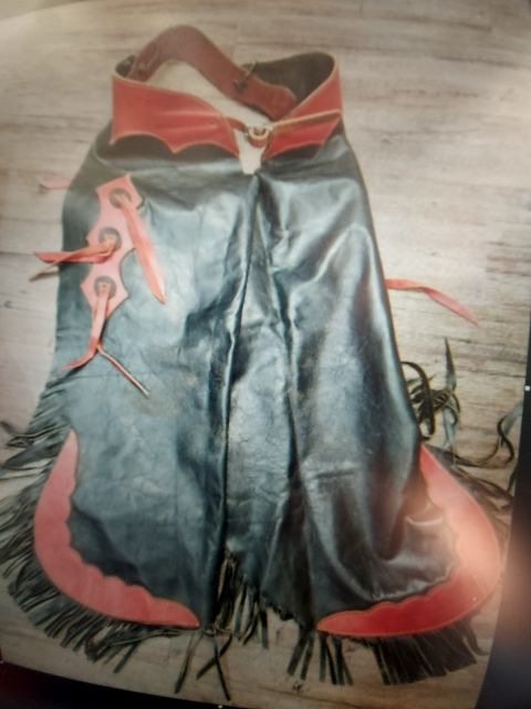 CUSTOM Western Leather CHAPS, 24