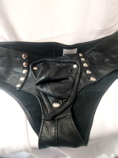 MACK'S LEATHERS UNDERSHORTS Leather FETISH, LRG