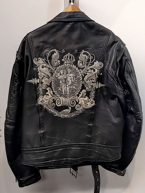 UNBRANDED Biker Classic Leather JACKET, XL