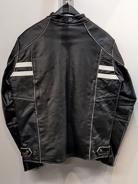 VANCE Cafe Racer Leather JACKET, SM