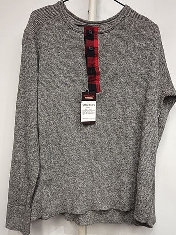STANFIELD'S Henley Textile SHIRT, LRG