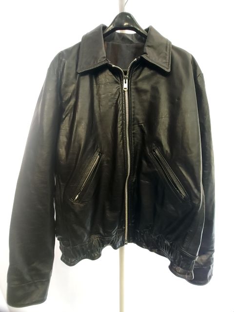 MACK'S LEATHERS Bomber Fashion Leather JACKET, LRG