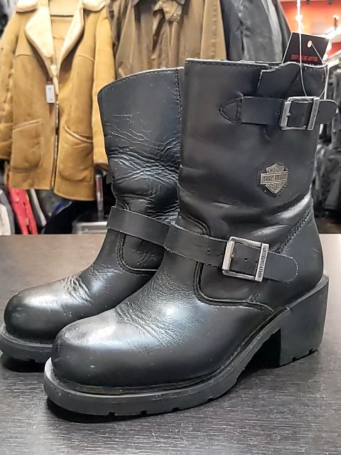 HARLEY DAVIDSON Engineer Leather FOOTWEAR, 37.5