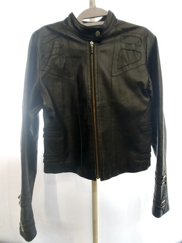 OSCAR LEOPOLD Fashion Cafe Racer Leather JACKET, SM