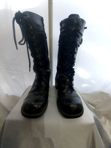 PATRICIA Cap Toe 11" Vegan Leather FOOTWEAR, 38.5